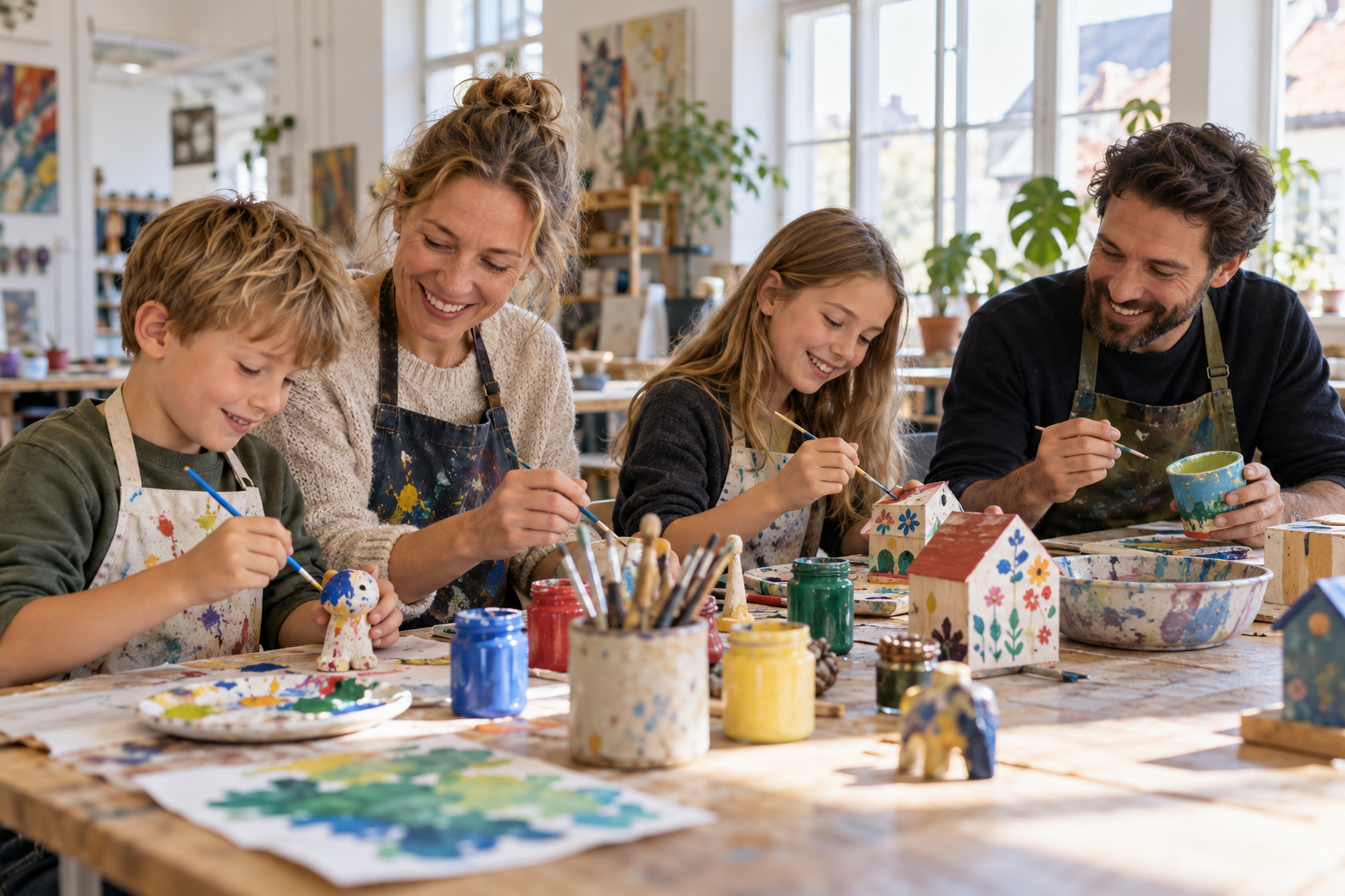 Kreativ lørdag for børn